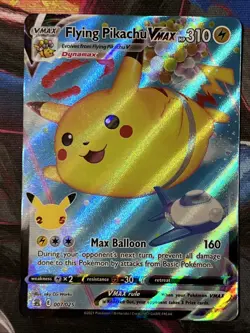 Pokemon Flying Pikachu VMAX Ultra Rare Holo Celebrations Card 007/025 - Image 2