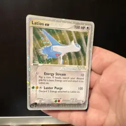 Pokemon Latios ex Ultra Rare Holo EX Dragon 94/97 100 HP Vintage Card English - Image 1