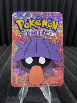 Shellder #90 - Vintage Vending Machine Prism Sticker 2000 - Pokemon Card - Image 1