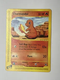 Charmander 97/165 Common Expedition Pokemon Card NM - Image 1