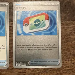 081/088 Poke Pad & Rev Holo Pokemon Card Perfect Order - Image 3