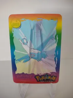 Pokemon Advanced 2004 Panini Lenticular Action Card #100 Latios - Image 1