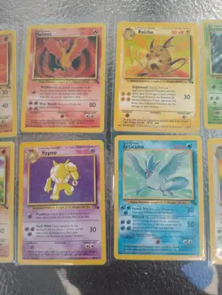 Pokemon Fossil Set Lot Of 12 Rare Cards - Haunter - Raichu - Dragonite - Hypno - - Image 3