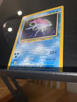 Pokemon Suicune Neo Revelation Card 27/64 1st Edition Vintage 2000 Naoyo Kimura - Image 3