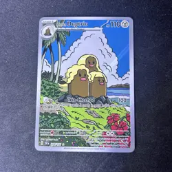 Alolan Dugtrio 208/191 – Illustration Rare – Surging Sparks – NM – Pokemon TCG - Image 1