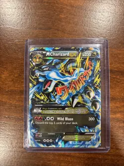 2014 Pokemon XY Flashfire M Charizard EX 69/106 Ultra Rare Holo Foil - Image 1