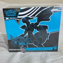 Pokemon Scarlet & Violet Black Bolt Elite Trainer Box Promo Booster 2025 English - Image 1