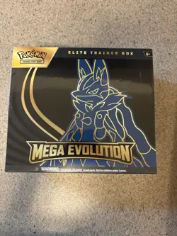 Pokemon TCG Mega Evolutions Elite Trainer Box Lucario — Factory Sealed ETB - Image 1
