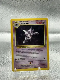 Pokemon TCG Haunter Base Set 6/62 Holo Rare 50 HP Holo English - Image 1