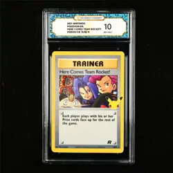 TQG 10 GEM MINT 2021 Pokemon ENG Here Comes Team Rocket! 15/82 R - Image 1