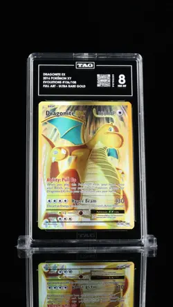 DRAGONITE EX (FULL ART) - 2016 POKEMON XY #106/108 EVOLUTIONS [TAG 8] - Image 1