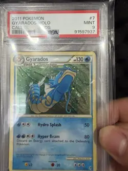 2011 Pokemon Call of Legends Gyarados Holo #7/95 PSA 9 MINT - Image 2
