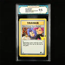 TQG 9.5 MINT+ 2021 Pokemon ENG Here Comes Team Rocket! 15/82 R - Image 1