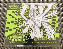 POKEMON TCG ME03 PERFECT ORDER POKEMON CENTER ELITE TRAINER BOX SEALED - Image 1