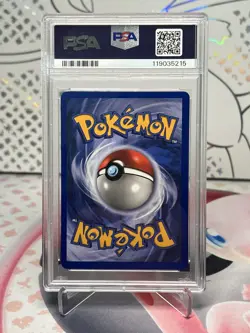1999 Pokemon Ninetales Holo Rare Base Set #12 PSA 9 Mint - Image 2