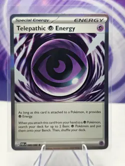 2026 Pokemon Perfect Order Telepathic Energy 088/088 Holo NM - Image 1
