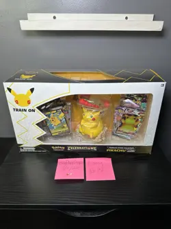 POKEMON TCG SEALED PIKACHU CELEBRATIONS PREMIUM FIGURE COLLECTION V MAX - Image 1
