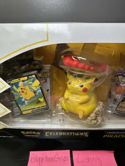 POKEMON TCG SEALED PIKACHU CELEBRATIONS PREMIUM FIGURE COLLECTION V MAX - Image 3