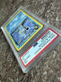 2000 POKEMON ROCKET 1ST EDITION #20 DARK BLASTOISE PSA 10 - Image 3