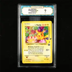 TQG 9 MINT 2021 Pokemon ENG ____'s Pikachu SWSH-CB #24 Promo - Image 1