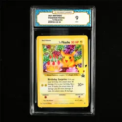 TQG 9 MINT 2021 Pokemon ENG ____'s Pikachu SWSH-CB #24 Promo - Image 2