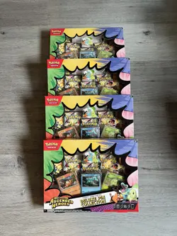 Pokemon TCG Ascended Heroes First Partner Deluxe Pin Collection BRAND NEW x 4 - Image 1