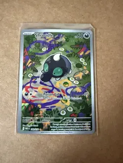 Pokemon Shroodle 149/132 Illustration Rare Full Art Holo Me01: Mega Evolution - Image 1