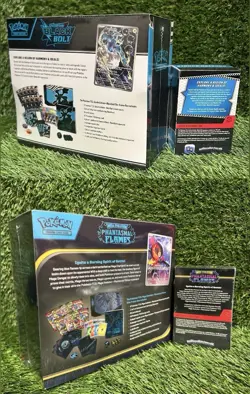 Pokemon Phantasmal Flames Etb & Booster Bundle & Black Bolt Etb & Booster Bundle - Image 2