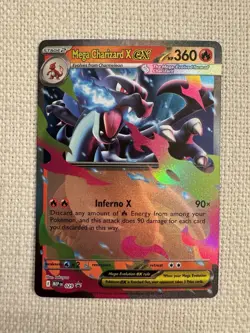 Mega Charizard X ex Ascended Black Star Promo Holo Foil #29 Pokemon TCG NM - Image 1
