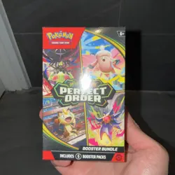 Pokemon TCG Perfect Order Booster Bundle New Sealed (6 packs) - Image 1