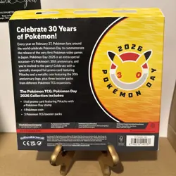 Pokemon TCG: Pokemon Day 2026 Collection Box - 30th Anniversary 🔥Free Ship🔥 - Image 5