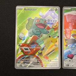 Pokemon TCG First Partner Illustration Collection Series 1 Kanto GEN 1 Starters - Image 3