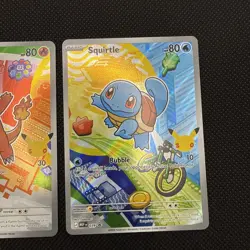Pokemon TCG First Partner Illustration Collection Series 1 Kanto GEN 1 Starters - Image 5