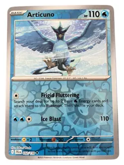 Articuno 032/159 Journey Together Pokemon English Reverse Holo 2025 - Image 1