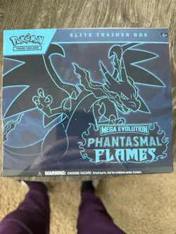 Pokemon Elite Trainer Box Mega Evolution Phantasmal Flames Charizard - Image 1