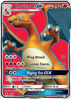 Charizard GX - SM60 - Full Art Promo TCG Pokemon - Image 1