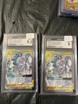 Pokemon TCG Lot Of 9 Graded Slabs CGC Celebrations, Illustration, Tag Team.￼ - Image 3