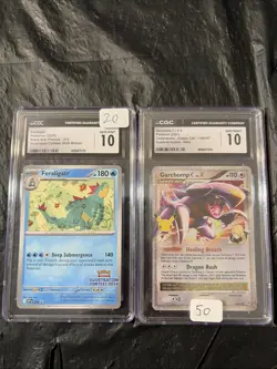 Pokemon TCG Lot Of 9 Graded Slabs CGC Celebrations, Illustration, Tag Team.￼ - Image 4