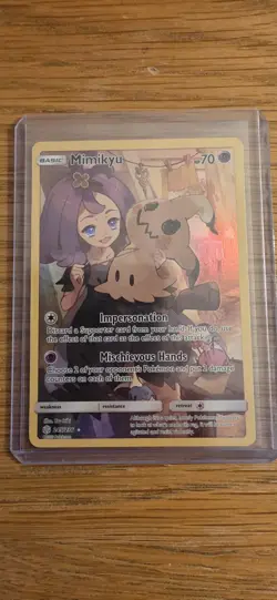 Mimikyu Cosmic Eclipse Secret Rare Card 245/236 Pokemon TCG - Image 1