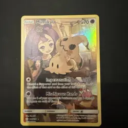 Pokemon Mimikyu TCG Cosmic Eclipse Holo Card 245/236 - NM - Image 1