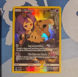 Pokemon Mimikyu TCG Sun & Moon Cosmic Eclipse Holo Card 245/236 Secret Rare NM - Image 1