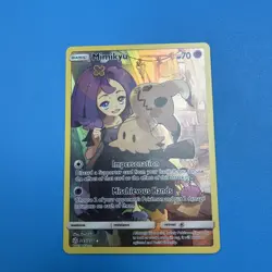Pokemon Mimikyu TCG Sun & Moon Cosmic Eclipse Holo Card 245/236 Secret Rare NM - Image 5