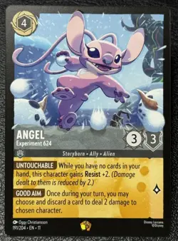 Angel - Experiment 624 191/204 Legendary - Disney Lorcana TCG: Winterspell NM/M - Image 1