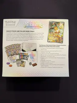 Prismatic Evolutions Pokemon Center Elite Trainer Box ETB Exclusive New Sealed - Image 2
