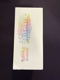 Prismatic Evolutions Pokemon Center Elite Trainer Box ETB Exclusive New Sealed - Image 5