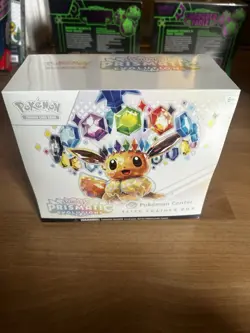 Prismatic Evolutions Pokemon Center Elite Trainer Box ETB New & Sealed - Image 1
