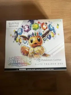 Prismatic Evolutions Pokemon Center Elite Trainer Box ETB New & Sealed - Image 2