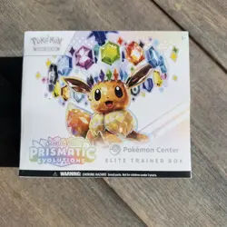 Pokemon Prismatic Evolutions Pokemon Center Elite Trainer Box ETB New & Sealed - Image 1
