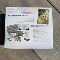 Pokemon Prismatic Evolutions Pokemon Center Elite Trainer Box ETB New & Sealed - Image 2