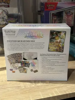 Prismatic Evolutions Pokemon Center Elite Trainer Box ETB New & Sealed - Image 3